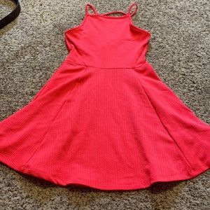 pink formal dress